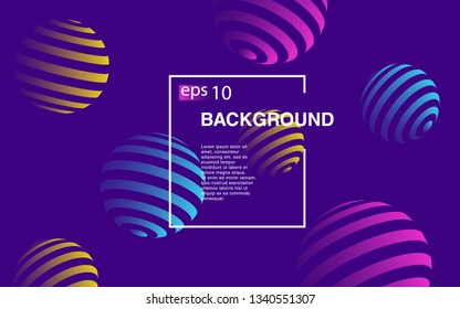 Minimal geometric background. Simple shapes with trendy gradients. website template for websites, or apps