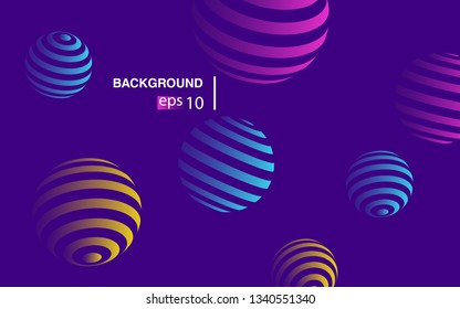 Minimal geometric background. Simple shapes with trendy gradients. website template for websites, or apps