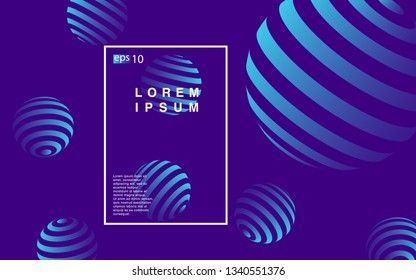 Minimal geometric background. Simple shapes with trendy gradients. website template for websites, or apps