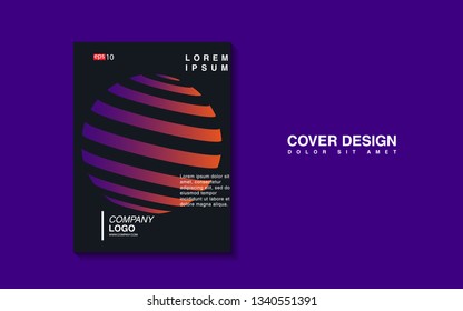 Minimal geometric background. Simple shapes with trendy gradients. website template for websites, or apps