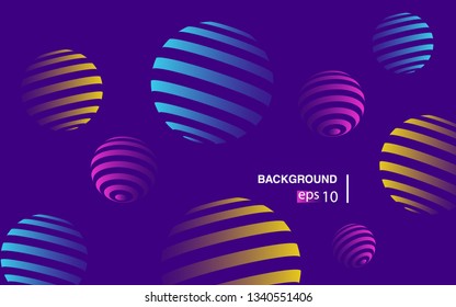 Minimal geometric background. Simple shapes with trendy gradients. website template for websites, or apps