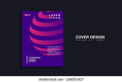 Minimal geometric background. Simple shapes with trendy gradients. website template for websites, or apps