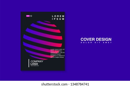 Minimal geometric background. Simple shapes with trendy gradients. website template for websites, or apps