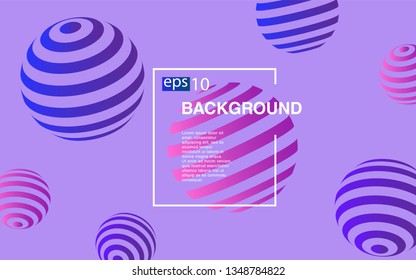 Minimal geometric background. Simple shapes with trendy gradients. website template for websites, or apps
