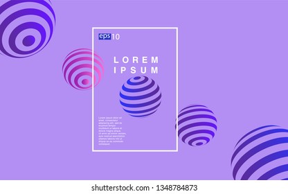 Minimal geometric background. Simple shapes with trendy gradients. website template for websites, or apps