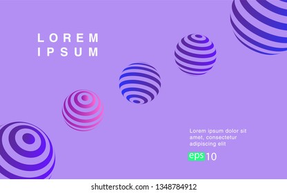 Minimal geometric background. Simple shapes with trendy gradients. website template for websites, or apps