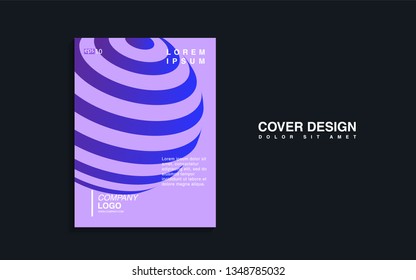 Minimal geometric background. Simple shapes with trendy gradients. website template for websites, or apps