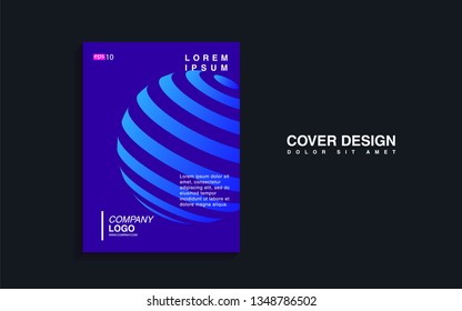 Minimal geometric background. Simple shapes with trendy gradients. website template for websites, or apps