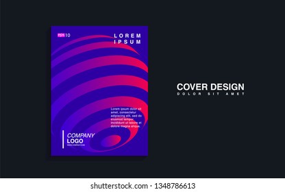 Minimal geometric background. Simple shapes with trendy gradients. website template for websites, or apps