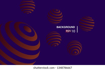 Minimal geometric background. Simple shapes with trendy gradients. website template for websites, or apps