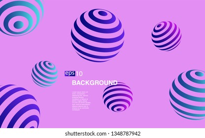 Minimal geometric background. Simple shapes with trendy gradients. website template for websites, or apps