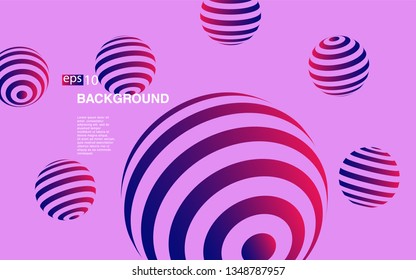 Minimal geometric background. Simple shapes with trendy gradients. website template for websites, or apps