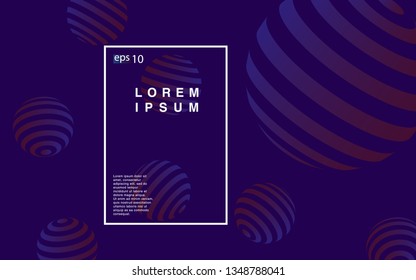 Minimal geometric background. Simple shapes with trendy gradients. website template for websites, or apps