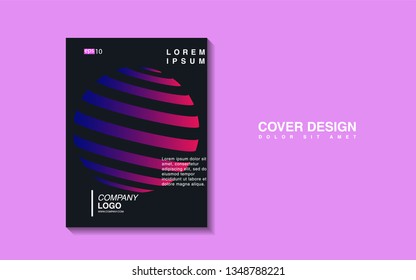 Minimal geometric background. Simple shapes with trendy gradients. website template for websites, or apps