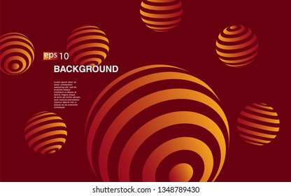 Minimal geometric background. Simple shapes with trendy gradients. website template for websites, or apps