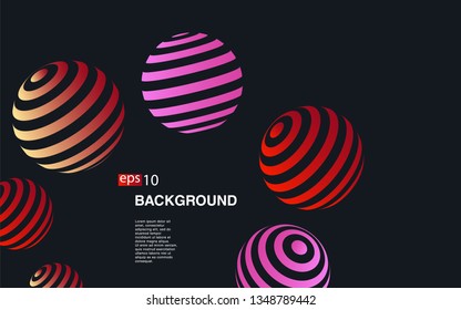 Minimal geometric background. Simple shapes with trendy gradients. website template for websites, or apps