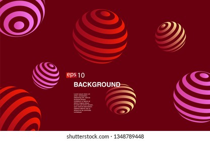 Minimal geometric background. Simple shapes with trendy gradients. website template for websites, or apps