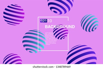 Minimal geometric background. Simple shapes with trendy gradients. website template for websites, or apps