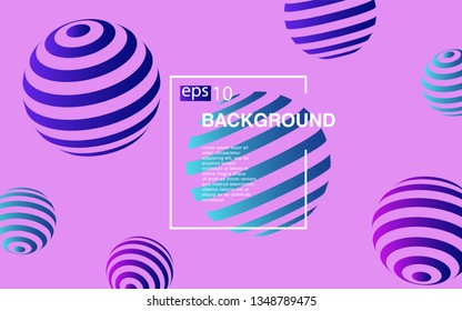 Minimal geometric background. Simple shapes with trendy gradients. website template for websites, or apps
