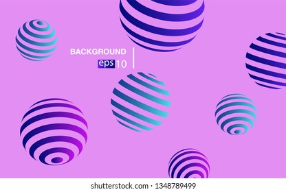 Minimal geometric background. Simple shapes with trendy gradients. website template for websites, or apps