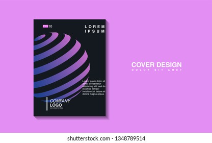 Minimal geometric background. Simple shapes with trendy gradients. website template for websites, or apps