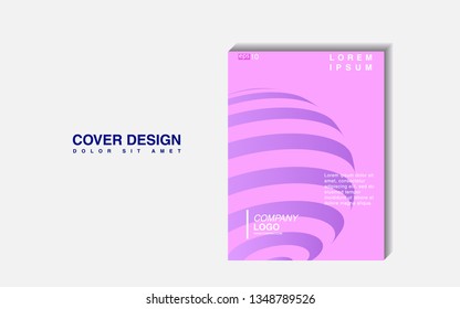 Minimal geometric background. Simple shapes with trendy gradients. website template for websites, or apps