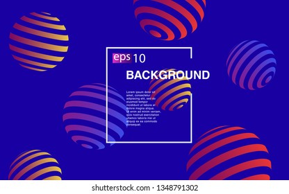 Minimal geometric background. Simple shapes with trendy gradients. website template for websites, or apps