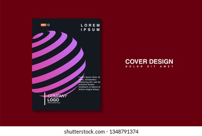 Minimal geometric background. Simple shapes with trendy gradients. website template for websites, or apps