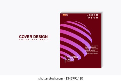 Minimal geometric background. Simple shapes with trendy gradients. website template for websites, or apps