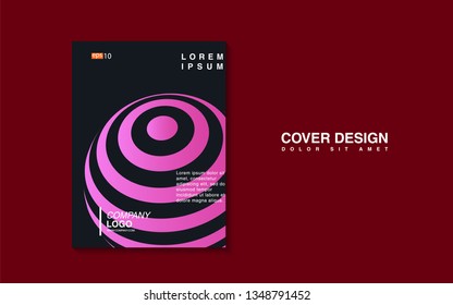 Minimal geometric background. Simple shapes with trendy gradients. website template for websites, or apps