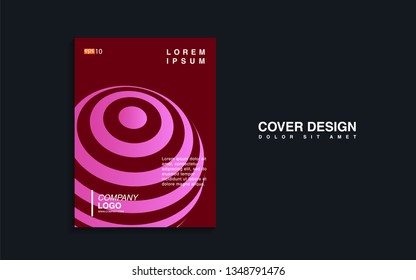 Minimal geometric background. Simple shapes with trendy gradients. website template for websites, or apps