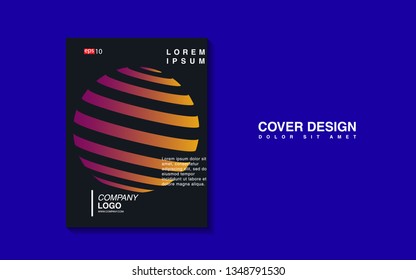 Minimal geometric background. Simple shapes with trendy gradients. website template for websites, or apps