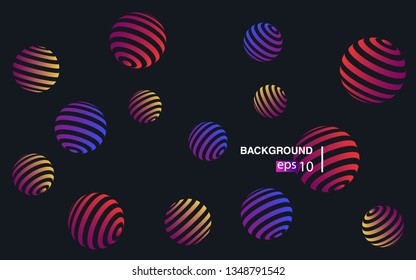 Minimal geometric background. Simple shapes with trendy gradients. website template for websites, or apps