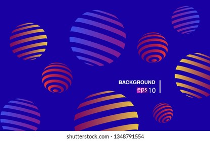 Minimal geometric background. Simple shapes with trendy gradients. website template for websites, or apps