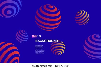 Minimal geometric background. Simple shapes with trendy gradients. website template for websites, or apps