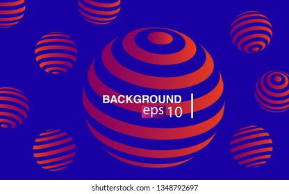 Minimal geometric background. Simple shapes with trendy gradients. website template for websites, or apps