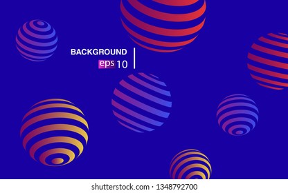 Minimal geometric background. Simple shapes with trendy gradients. website template for websites, or apps