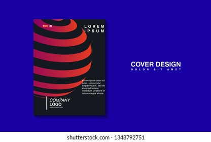 Minimal geometric background. Simple shapes with trendy gradients. website template for websites, or apps