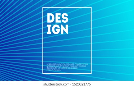 Minimal geometric background. Simple shapes with trendy gradient