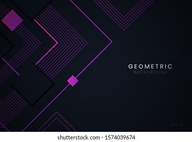 Minimal geometric background. Simple shapes with trendy gradients. Eps10 vector.
