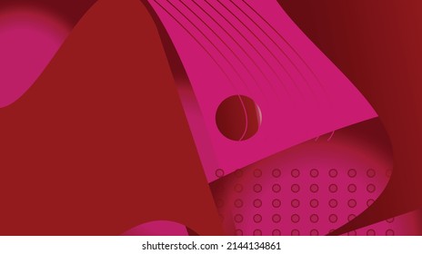 Minimal geometric background. Simple shapes with trendy gradients