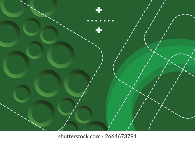Fondo geométrico mínimo. Composición de Formas simples. Ilustración vectorial.