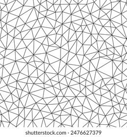 Minimal geometric background with small triangles and light lines in a repeatable, seamless pattern.
