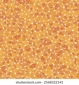Minimal geometric background. Small triangles size. Multiple repeated inner triangles. Mono tone style. Repeatable pattern. Modern vector tiles. Seamless vector illustration.