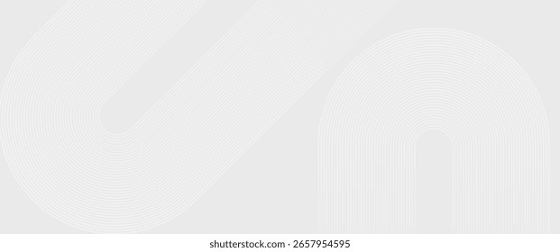 Fondo geométrico mínimo con sutiles líneas blancas curvas en gris claro. Limpio, elegante e ideal para uso corporativo, tecnológico o de Web.

