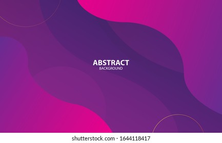 Minimal geometric background. Trendy geometric background. Dynamic shapes composition. Fluid gradient shapes composition. Vector illustration