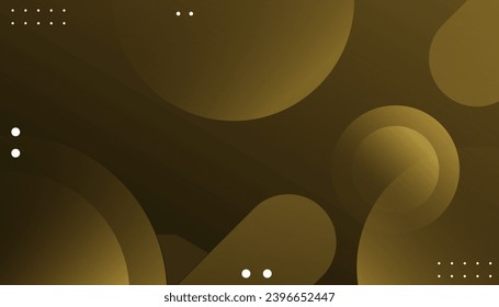 Minimal geometric background. Wavy geometric background. Trendy gradient shapes composition.Vector illustration