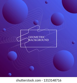 Minimal geometric background.Trendy gradient shapes  composition. Eps 10 vector.