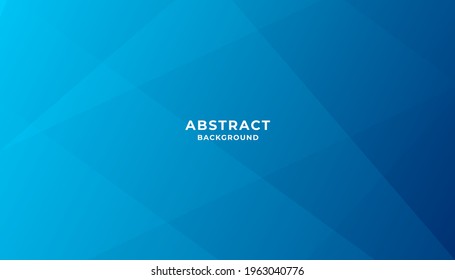 Minimal geometric blue background with dynamic shapes composition. Eps10 vector.