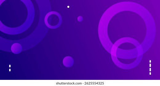 Minimal geometric blue background gradient. Dynamic shapes composition. Vector illustration eps 10